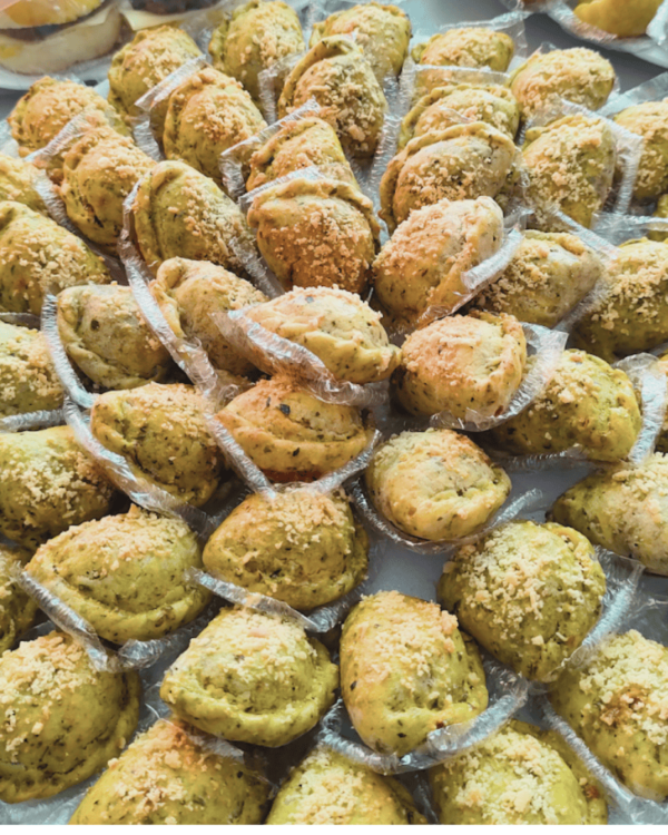 Pastel de Forno Com Massa de Cebola