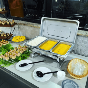 Kit Corporativo com Refeição - 35 a 40 pessoas